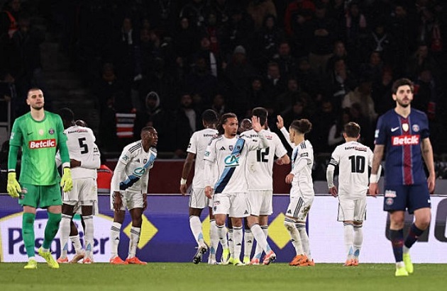 Ảnh bài viết PSG thua sốc Paris FC 0-1 tại vòng 32 đội Cúp QG