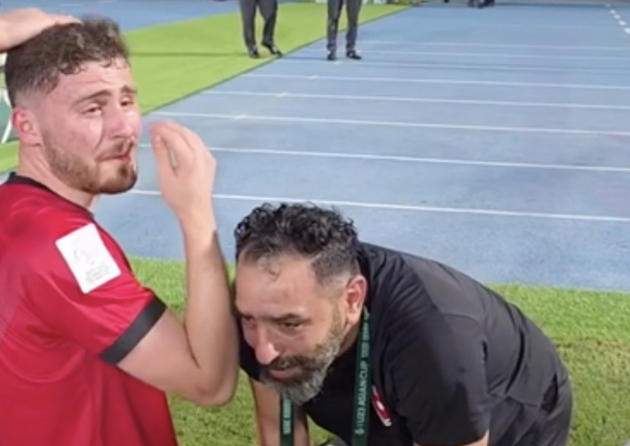 Ảnh bài viết BHL U23 Jordan bật khóc khi Việt Nam hạ Saudi Arabia