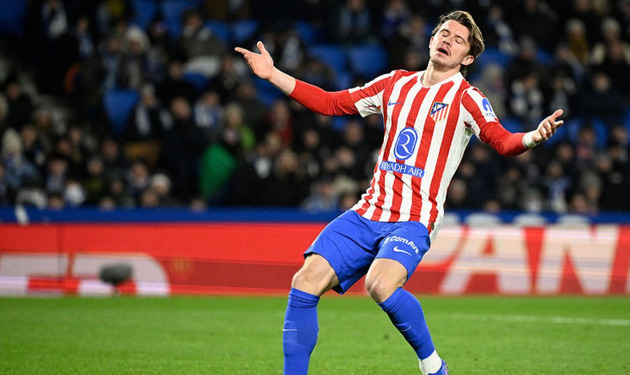 Gallagher gặp nhiều kh&oacute; khăn ở Atletico Madrid. 