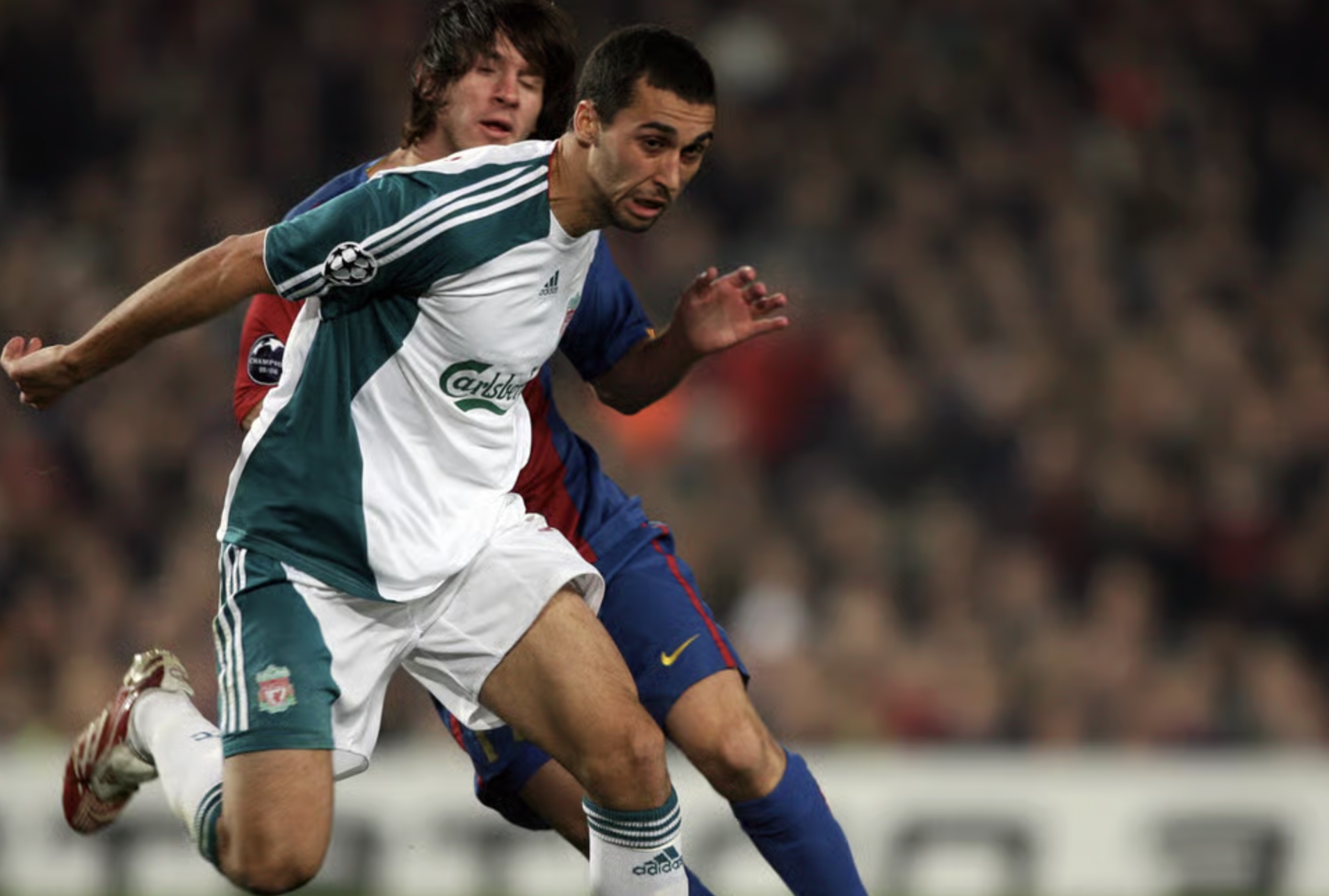 Arbeloa c&oacute; m&agrave;n tr&igrave;nh diễn đ&aacute;ng nhớ trước Messi tại Camp Nou