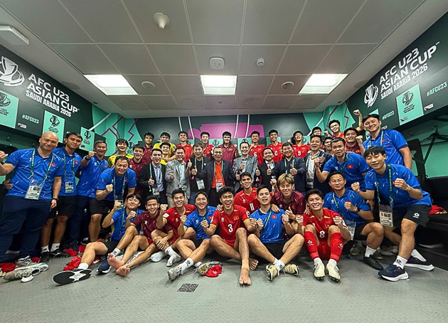 U23 Việt Nam được truyền th&ocirc;ng khu vực ca ngợi sau 3 trận thắng li&ecirc;n tiếp ở VCK U23 ch&acirc;u &Aacute; 2026. Ảnh: VFF