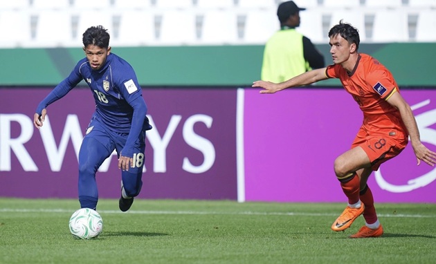 U23 Th&aacute;i Lan kh&ocirc;ng thể đ&aacute;nh bại Trung Quốc.