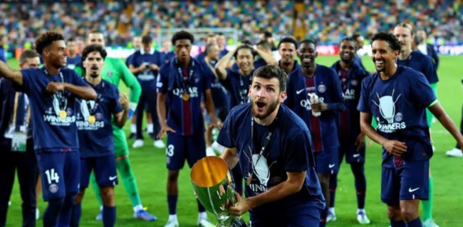 PSG v&ocirc; địch Si&ecirc;u c&uacute;p ch&acirc;u &Acirc;u năm 2025.