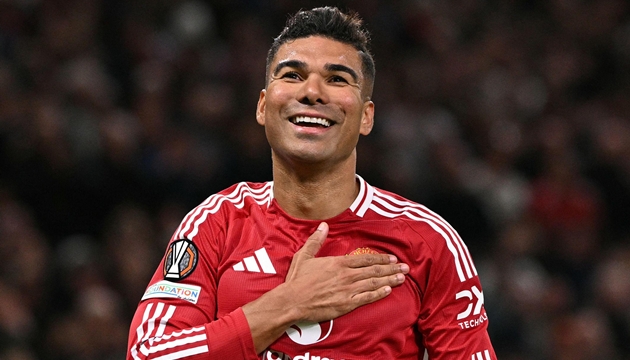 Casemiro tự hào vì được khoác áo Man United.