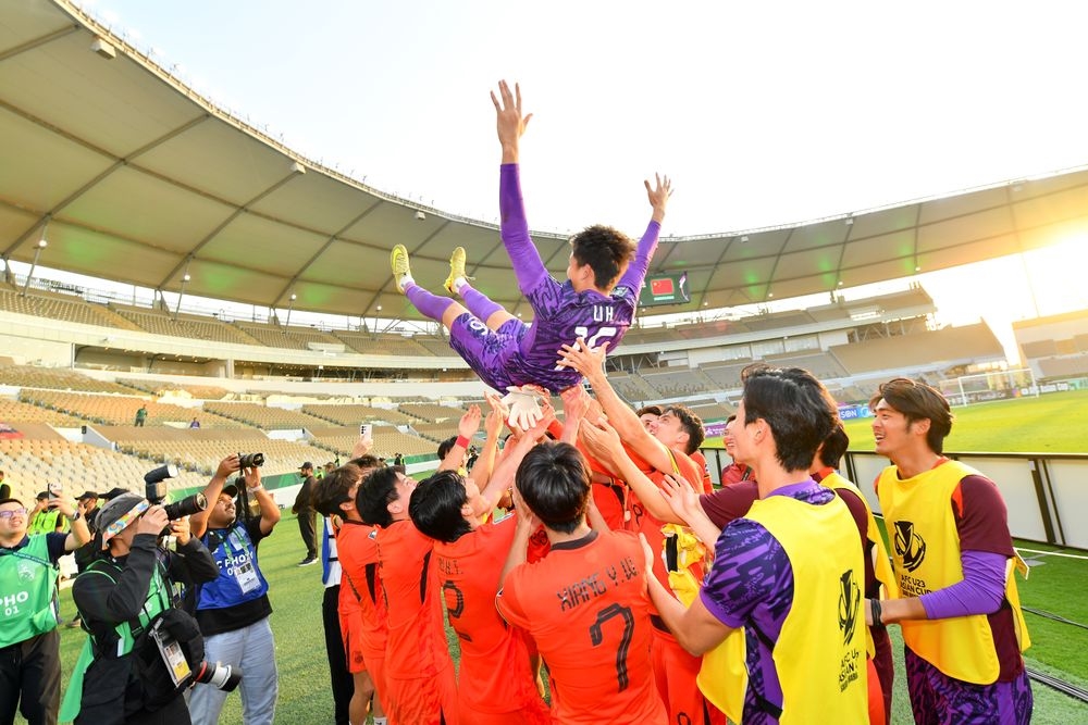 U23 Trung Hoa đang gây ấn tượng mạnh.