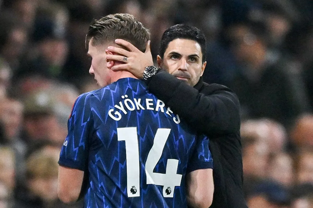 Chân sút Thụy Điển gặp khó tại Emirates dù được HLV Arteta tin tưởng.