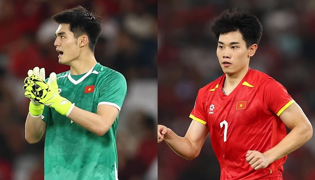 Đình Bắc và Trung Kiên là trụ cột của U23 Việt Nam