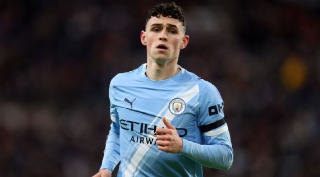 Ảnh bài viết Phil Foden nén đau ra sân trận gặp Bodo/Glimt dù bị gãy tay