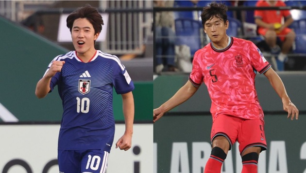 Ryunosuke Sato của Nhật Bản v&agrave; Lee Hyun-yong của H&agrave;n Quốc.