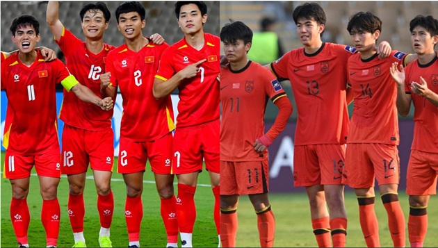 Cuộc đối đầu giữa U23 Việt Nam v&agrave; U23 Trung Quốc được truyền th&ocirc;ng Th&aacute;i Lan quan t&acirc;m. Ảnh: AFC