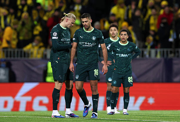 Ảnh bài viết Rodri dính thẻ đỏ, Man City thua sốc Bodo/Glimt