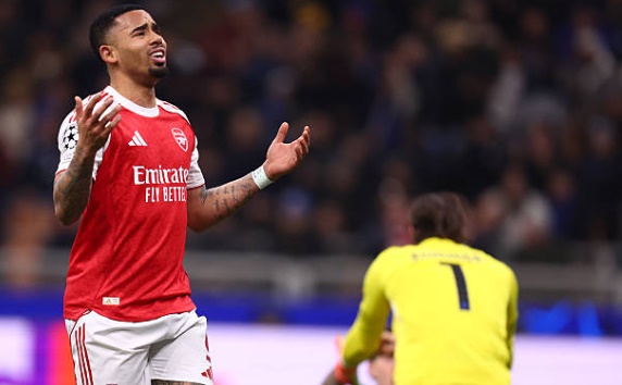 Ảnh bài viết Jesus rơi nước mắt sau cú đúp giúp Arsenal hạ Inter Milan