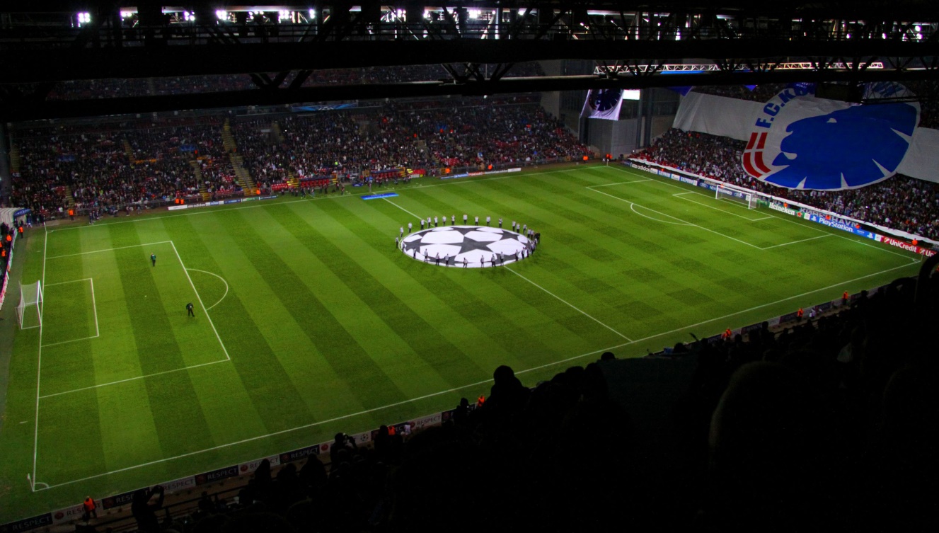 S&acirc;n nh&agrave; của CLB Copenhagen.