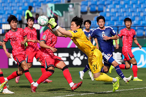 U23 H&agrave;n Quốc đang chịu nhiều sức &eacute;p sau trận thua U23 Nhật Bản. 