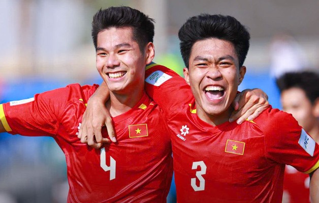 Sự vắng mặt của Nguyễn Hiểu Minh v&agrave; Phạm L&yacute; Đức l&agrave; tổn thất lớn với h&agrave;ng ph&ograve;ng ngự U23 Việt Nam. Ảnh: VFF.