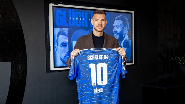 Ảnh bài viết CHÍNH THỨC: Schalke 04 chiêu mộ cựu sao Man City Edin Dzeko