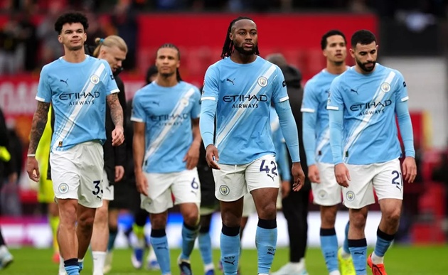 Man City đang sa sút.