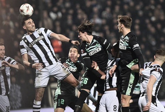 PAOK gi&agrave;nh thắng lợi trước Betis.