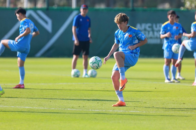 U23 Việt Nam tập bữa cuối.