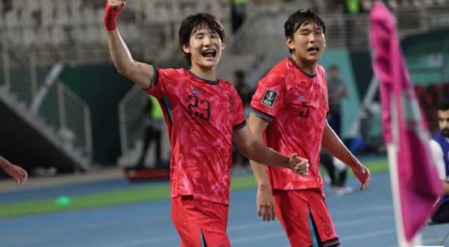 Shin Min-ha quyết t&acirc;m c&ugrave;ng U23 H&agrave;n Quốc đ&aacute;nh bại U23 Việt Nam.