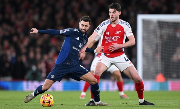 Arsenal sẽ phải tìm cách phong tỏa Bruno Fernandes.