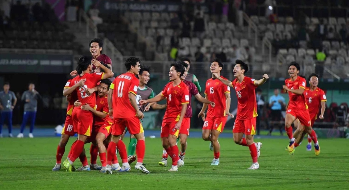 U23 Việt Nam vươn m&igrave;nh ở một giải đấu m&agrave; U23 H&agrave;n Quốc chơi dưới sức.