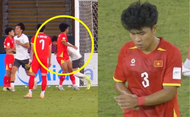 Phạm L&yacute; Đức bị treo gi&ograve; 3 trận với tấm thẻ đỏ trước U23 Trung Quốc.