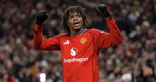 Ảnh bài viết 3 điểm Dorgu ngày càng hoàn thiện trong màu áo Man Utd