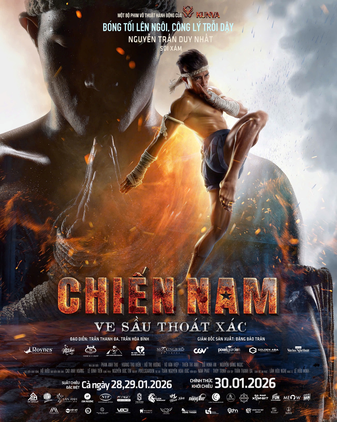 V&otilde; sĩ Nguyễn Trần Duy Nhất cũng tham gia bộ phim trong nh&acirc;n vật S&oacute;i X&aacute;m.