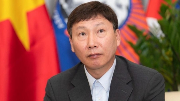 Huấn luyện vi&ecirc;n Kim Sang-sik đ&aacute;nh gi&aacute; cao tinh thần của U23 Việt Nam.