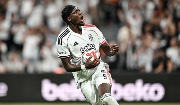Besiktas hoàn tất thủ tục mua đứt Abraham.