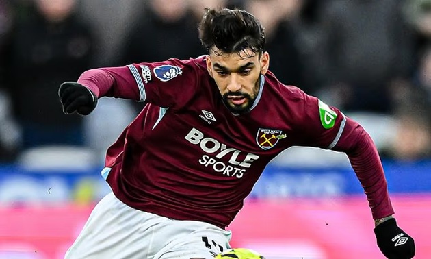Paqueta sắp rời West Ham.