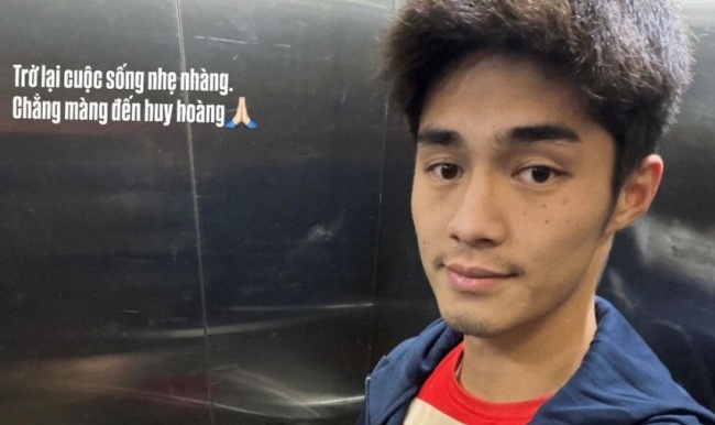 H&igrave;nh ảnh đời thường của Trung Ki&ecirc;n.