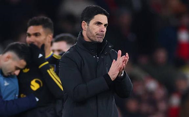 Ảnh bài viết Arteta không trách cầu thủ Arsenal sau trận thua MU