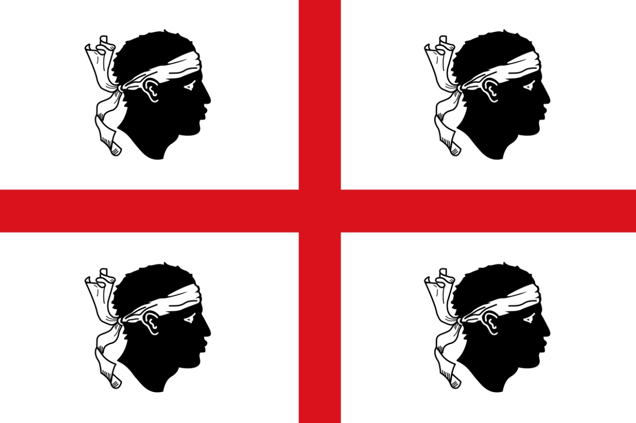 Huy hiệu Cagliari c&oacute; h&igrave;nh ảnh quốc kỳ của Sardinia.