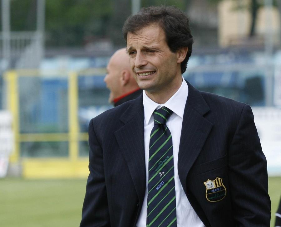  Allegri đ&atilde; bắt đầu th&agrave;nh danh tại Sassuolo.