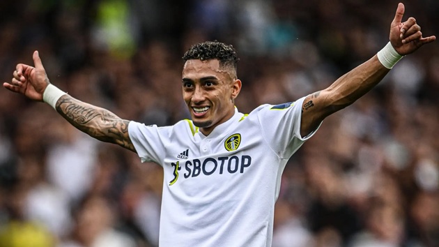 Raphinha l&agrave; thương vụ v&ocirc; c&ugrave;ng th&agrave;nh c&ocirc;ng của Leeds.