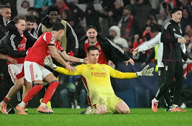 Ảnh bài viết Phút 98 điên rồ của Trubin giải cứu Benfica