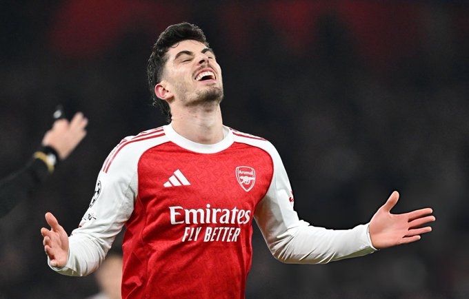 Ảnh bài viết Kai Havertz trở lại giúp Arsenal giải cơn khát hỏa lực