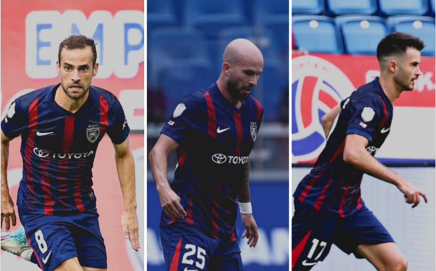 Hector Hevel, Joao Figueireido v&agrave; Jon Irazabal được CLB Malaysia sử dụng bất chấp lo ngại &aacute;n phạt. Ảnh: Instagram