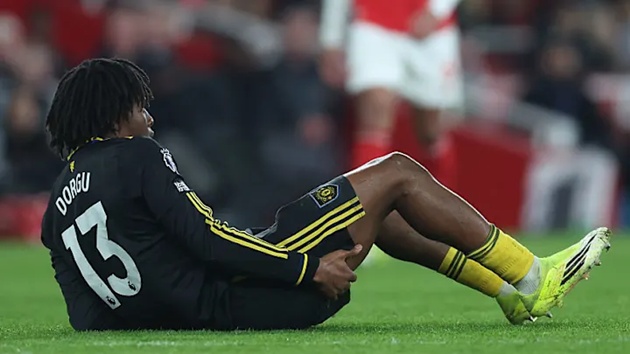 Dorgu chấn thương là mất mát cho Quỷ đỏ.