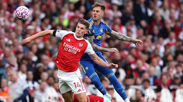 Arsenal gặp trở ngại trước thềm đối đầu Leeds United.
