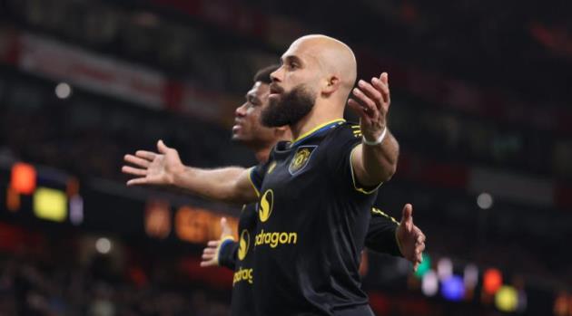 Mbeumo đang tỏa s&aacute;ng rực rỡ c&ugrave;ng MU.