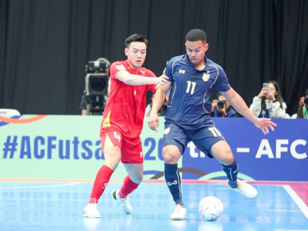Ảnh bài viết Sút trúng cột dọc, futsal Việt Nam thua đau Thái Lan