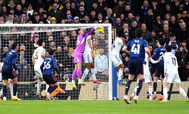 Ảnh bài viết Vì sao bàn thứ 2 của Arsenal trước Leeds không tính cho Madueke?