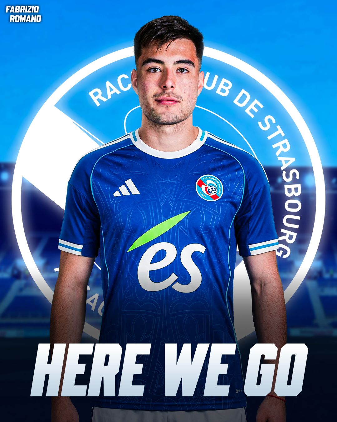 Aaron Anselmino được gửi đến RC Strasbourg để tiếp tục tu nghiệp.
