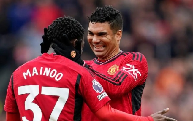Ảnh bài viết Tam tấu Casemiro - Fernandes - Mainoo giúp Man Utd hạ gục Fulham