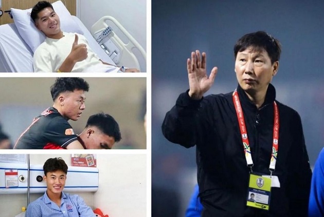 Ảnh bài viết Ba cầu thủ trẻ chấn thương nặng, HLV Kim Sang-sik thấp thỏm
