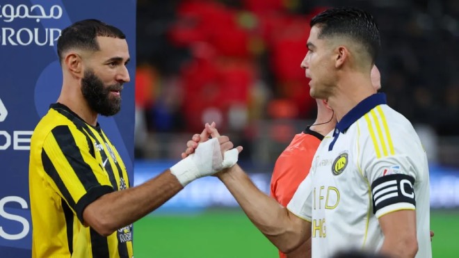Thương vụ Benzema gia nhập Al Hilal bị đ&oacute;ng băng v&igrave; Ronaldo.&nbsp;