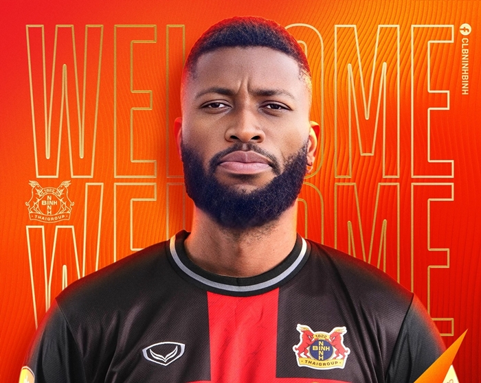 Ảnh bài viết Ninh Bình FC chốt ngoại binh Fred Friday từ Hải Phòng